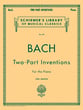 15 Two-Part Inventions piano sheet music cover